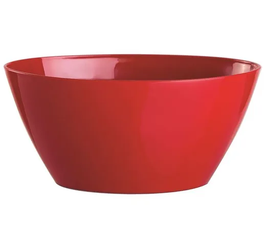 Vaso Oval Orchid Red Cm 25