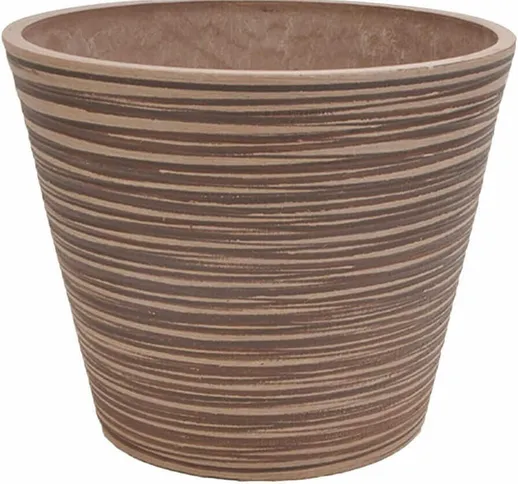 Vaso Per Piante Da Esterno Interno Di Design In Fibra Sintetica Resistente