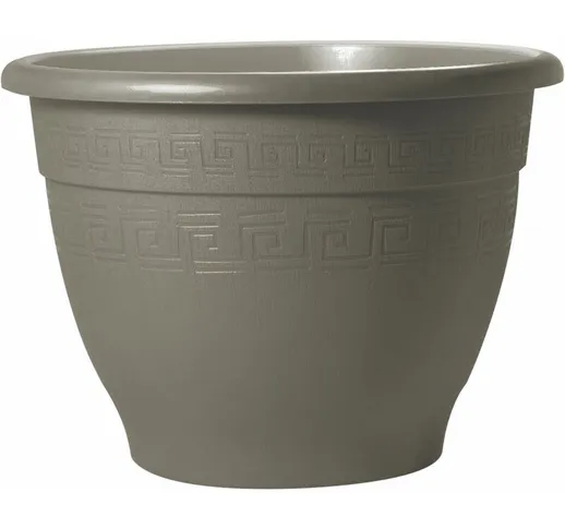 Vaso per Piante Rotondo in Plastica Interno Esterno Plasticotto Campana Idel Formato: 20/1...