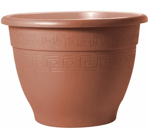 Vaso per Piante Rotondo in Plastica Interno Esterno Plasticotto Campana Idel Formato: 48/4...