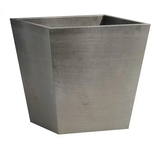 Vaso da tavolo rotterdam 40X40 H36 - grey Ecopots grey