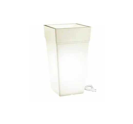 Vaso ''Stalk Element con luce'' outdoor per fiori e piante. -65 cm