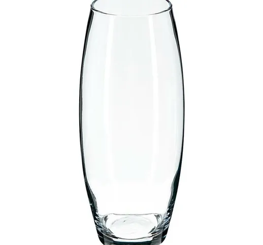 Vaso floreale curvo trasparente h26 - vaso floreale curvo trasparente, vetro, dimensioni 1...