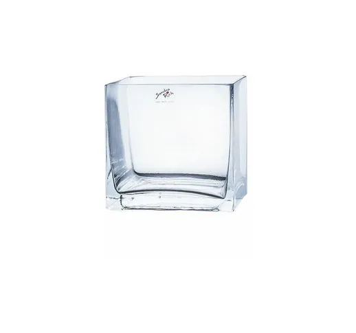 Vaso vetro cubo 14X14X14 cm