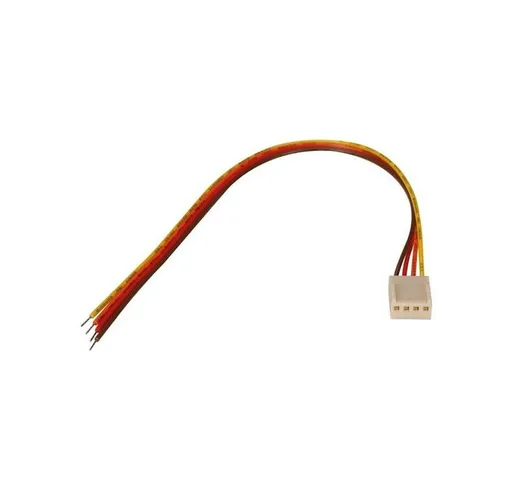 Board to wire connector - female - 4 contacts / 20cm - 