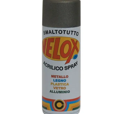 Vernice acrilica rosso spray bomboletta da 400ml smalto a rapida essiccazione