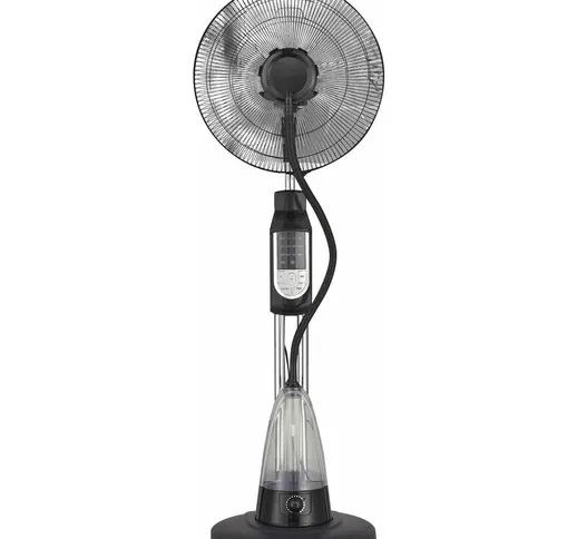 Vannini - Ventilatore A Piantana Ø40cm Con Nebulizzatore Ad Acqua E Telecomando Brio