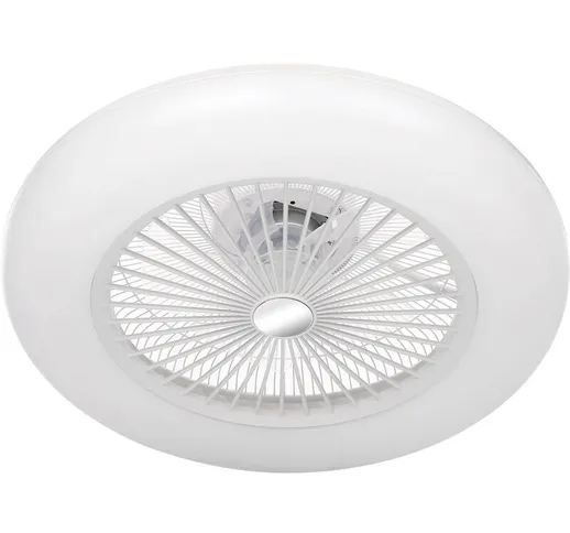 Ventilatore a soffitto con illuminazione 180V-265V LED con supporto APP Controllo telefono...