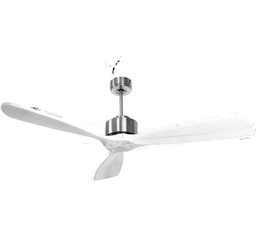 Purline - Ventilatore da soffitto Reversibile Termostato Wifi Motore cc Tetti inclinati Te...