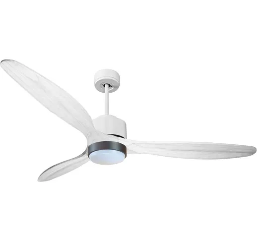 Purline - Ventilatore da soffitto Reversibile Termostato Dimmabile Wifi Motore cc Tetti in...