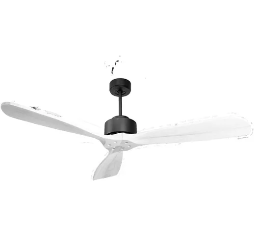 Purline - Ventilatore da soffitto Reversibile Termostato Wifi Motore cc Tetti inclinati Te...