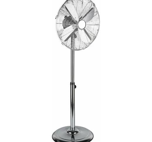 Ventilatore per stand stand anti zanzare 3 livelli cromo cooler regolabile in altezza Real...