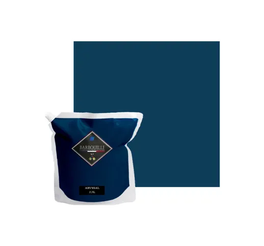 Vernice acrilica vellutata Barbouille Per pareti e soffitti - 2,5L - Blu abissale - Bleu