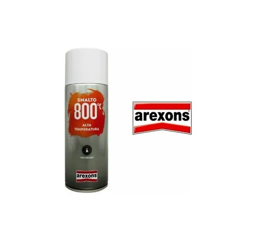 Vernice alta temperatura Arexons spray smalto fino 800° pinze freno auto moto – col. nero