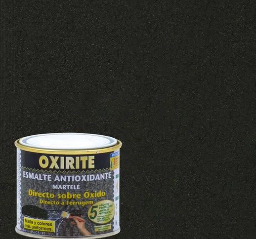 Vernice antiruggine martellato Oxirite | 250 ml - Nero - Nero