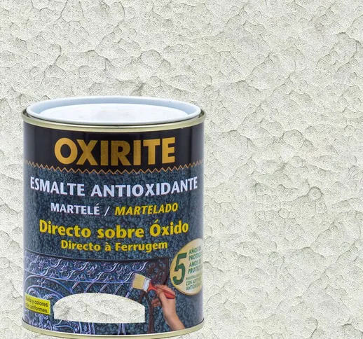 Vernice antiruggine martellato Oxirite | 750 ml - Bianco - Bianco