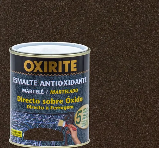 Vernice antiruggine martellato Oxirite | 750 ml - Marrone - Marrone