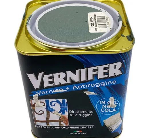 Webmarketpoint - Vernice Antiruggine Vernifer Ml. 750 - Verde Rinascimento Arexons
