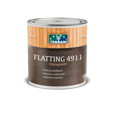Tassani - vernice flatting 0,75 lt incolore brillante protezione per legno
