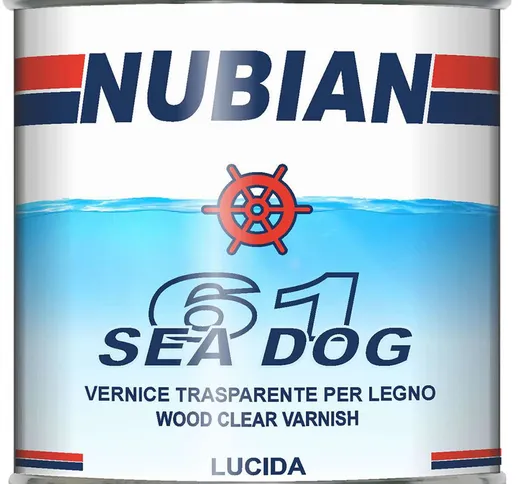 Vernice flatting sea dog61 trasparente monocomponente lucida 750 ml - Nubian