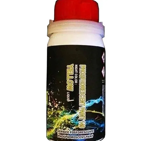 Stickerslab - Vernice liquida additivo acrilico luminescente si illumina al buio per hobby...