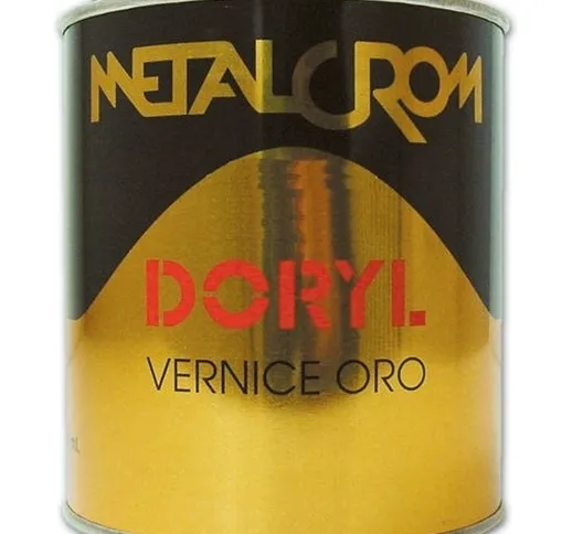 Vernice nitro-sintetica - Colore Oro Ricco Doryl Metalcrom 0,050 Lt.