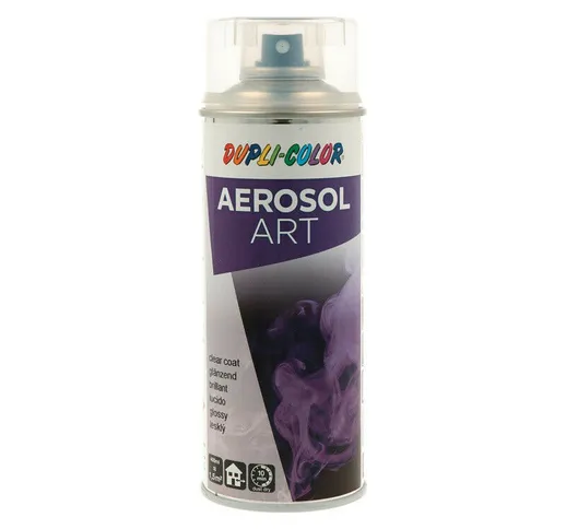 Vernice spray colorata AEROSOL Art lacca trasparente lucida Bomboletta spray da 400 ml (Pe...
