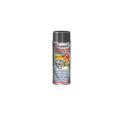 Vernice Spray per Cerchioni Macota Speciale Smalto Acrilico 400 ml – colore oro metallizza...