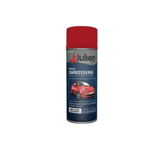 Carrosserie vernice aerosol - Rosso da corsa - 400 ml - Rouge - Julien