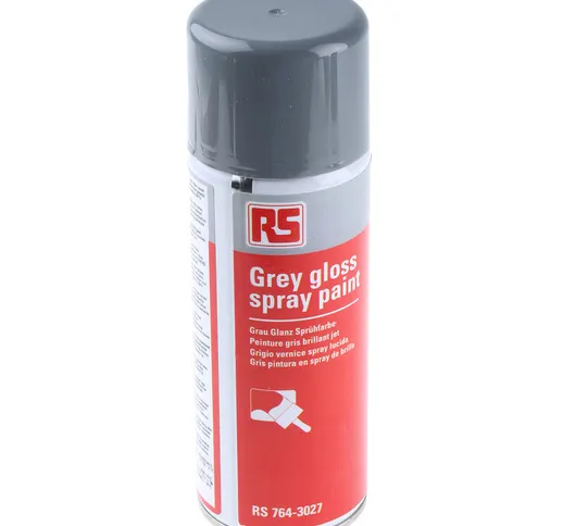 Vernice spray lucida Rs Pro col. Grigio, 400ml