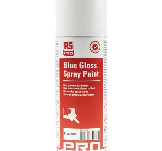 Rs Pro - Vernice spray lucida col. Blu, 400ml