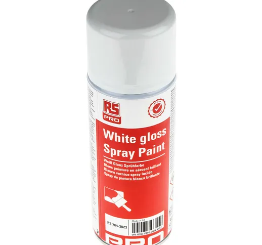 Vernice spray lucida , col. Bianco, 400ml