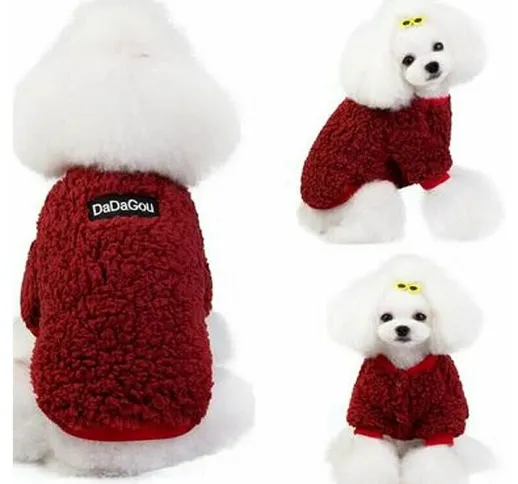 Vestiti per animali Cappotto per maglione per cani Maglione per cani Cappotto per maglione...