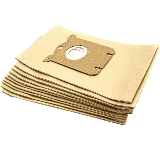 Vhbw 10 sacchetti in carta per aspirapolvere AEG / Electrolux 1900 metallo, 201, 205, 206,...
