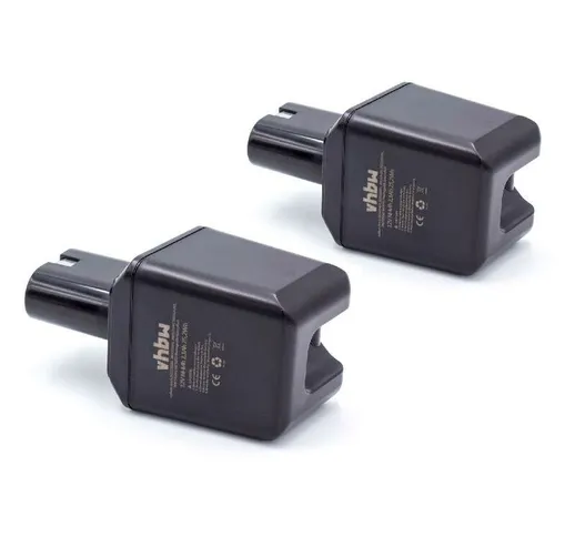 2 x NiMH Batteria 2100mAh (12V) per Utensile Elettrico Bosch Batteria 12V Serie-PBM Prima...