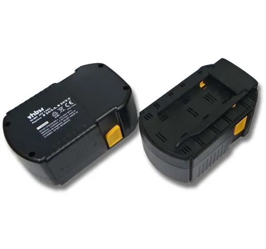 2x NiMH batteria 3000mAh (24V) per strumenti attrezzi utensili da lavoro come Hilti B 24/2...