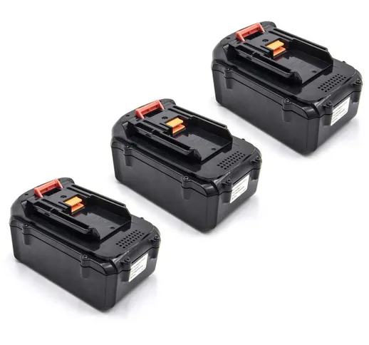 vhbw 3x batteria compatibile con Makita BUH550RDE, BUH550Z, BUH650, BUH650RDE, BUH650Z att...