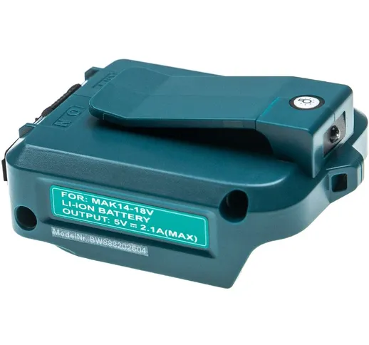 vhbw adattatore sostituisce Makita ADP05 per utensile / batteria - Per batterie 14,4 V - 1...