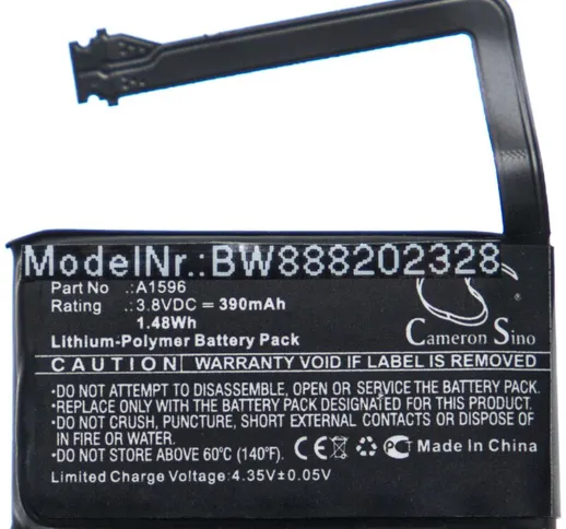 vhbw batteria compatibile con Apple AirPods 2 Charging Case auricolari cuffie wireless (39...