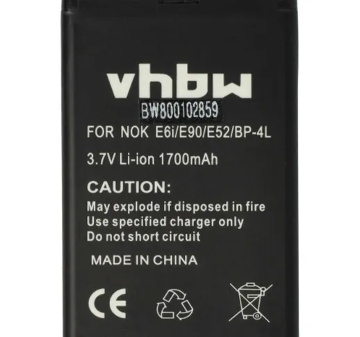 vhbw batteria sostituisce Zoomax R001710000 per lente d'ingrandimento elettronica (1700mAh...