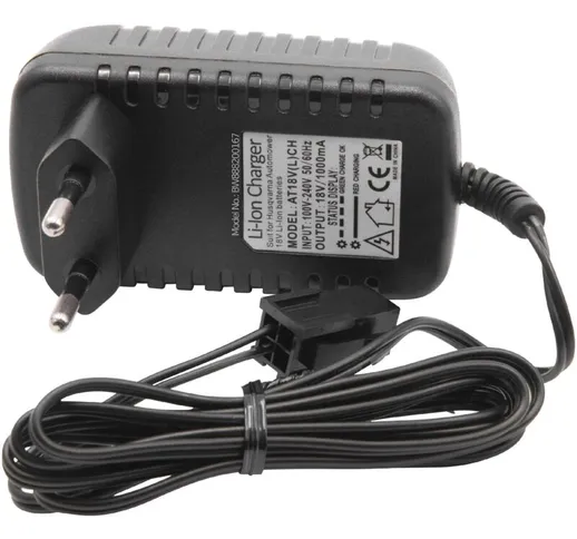 vhbw caricabatterie compatibile con Husqvarna 580 68 33-01, 580 68 33-02, 580 68 33-03, 58...