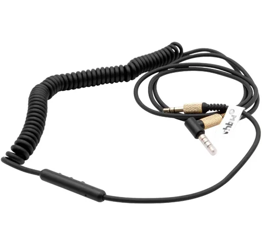cavo audio AUX compatibile con Marshall Woburn 2 cuffie - Con jack da 3,5mm, 150 - 230 cm,...