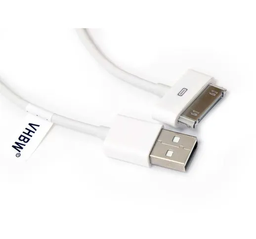Cavo dati USB (da tipo A a iPod) compatibile con Apple iPod 6 Gen. (Classic) - A1238 - 80G...