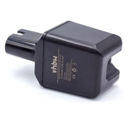 vhbw NiMH Batteria 2100mAh (12V) per utensile elettrico Bosch Batteria 12 V Serie-GSB Prim...