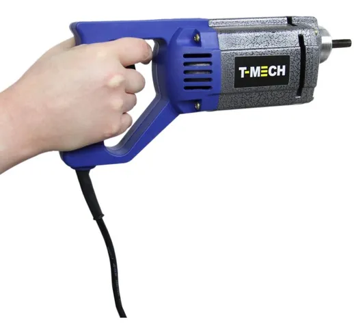 T-mech - Vibratore per Cemento e Calcestruzzo 1100W Professionale
