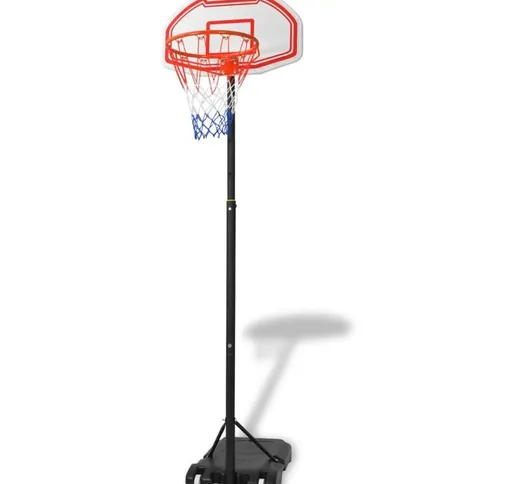 Canestro da Basket Mobile 250 cm - Multicolore - Vidaxl
