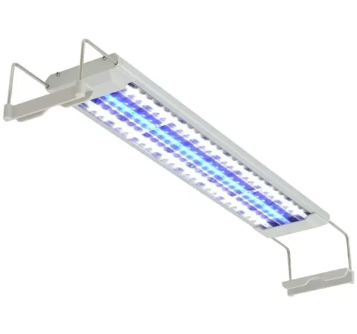 Vidaxl - Lampada led per Acquari 50-60 cm in Alluminio IP67