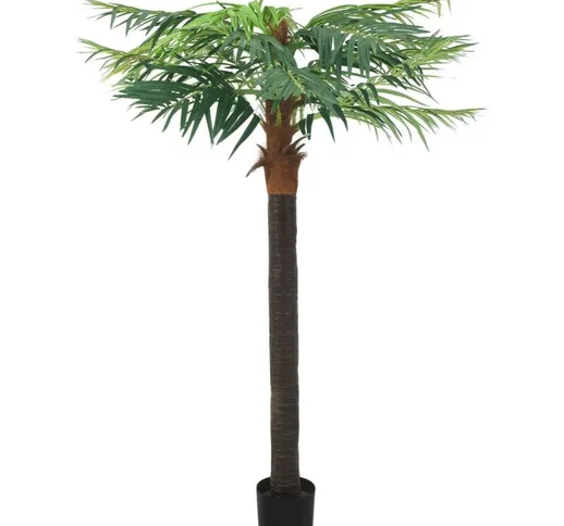 Vidaxl - Palma di Phoenix Artificiale con Vaso 215 cm Verde