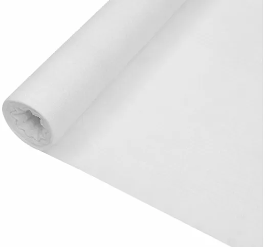 Rete per Privacy Bianca 2x50 m in HDPE 195 g/m² - Bianco - Vidaxl