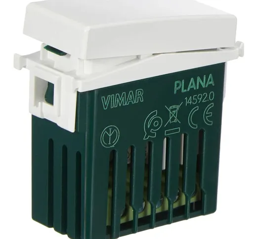 14592 Plana Deviatore connesso view Wireless con uscita a relè, per lampade, trasformatori...